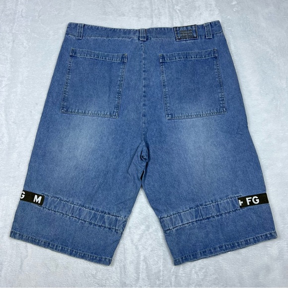 Vintage Y2K Marithe Francois Girbaud Jean Shorts 40x14 - Picture 2 of 5